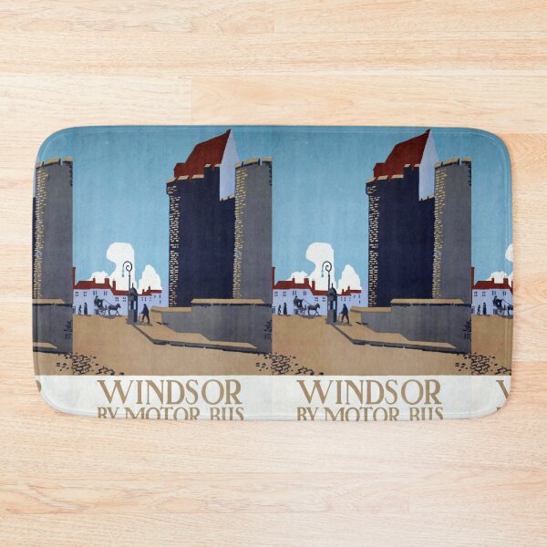 Item preview, Railway Poster Windsor designed and sold by stickart-marek.