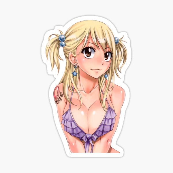 Fairy Tail - Lucy Heartfilia Hentai Ecchi Sticker