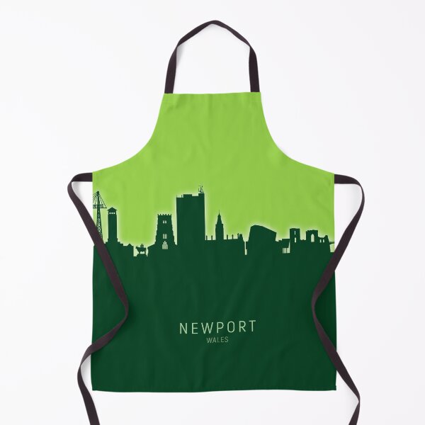 Item preview, Newport Wales Skyline designed and sold by ArtPrints.