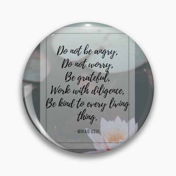 Item preview, The 5 Reiki Principles Sacred Lotus Flower designed and sold by Natural Healer.