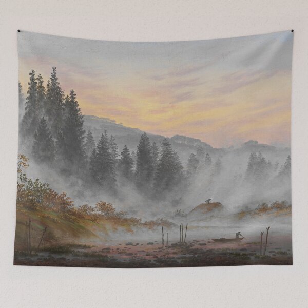Item preview, The morning - Caspar David Friedrich designed and sold by TemporaryArt.