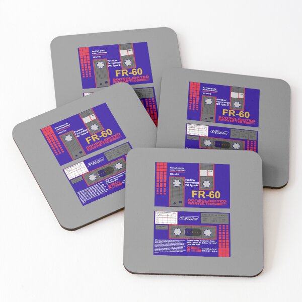 Item preview, Consolidated Magnetics FR-90 type 3 cassette (front and back) designed and sold by B-96-J.