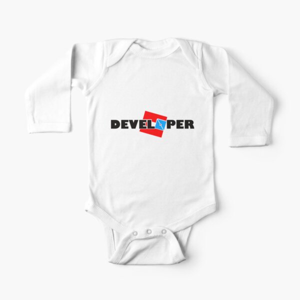 Roblox Studio Developer Fan Baby One Piece By Infdesigner Redbubble - roblox find developers