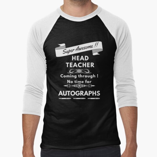Item preview, Super Awesome Head Teacher designed and sold by MERCH HQ.