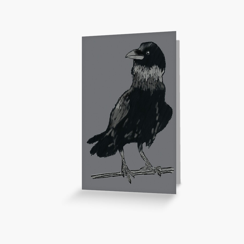 The Raven (Card) Greeting Card