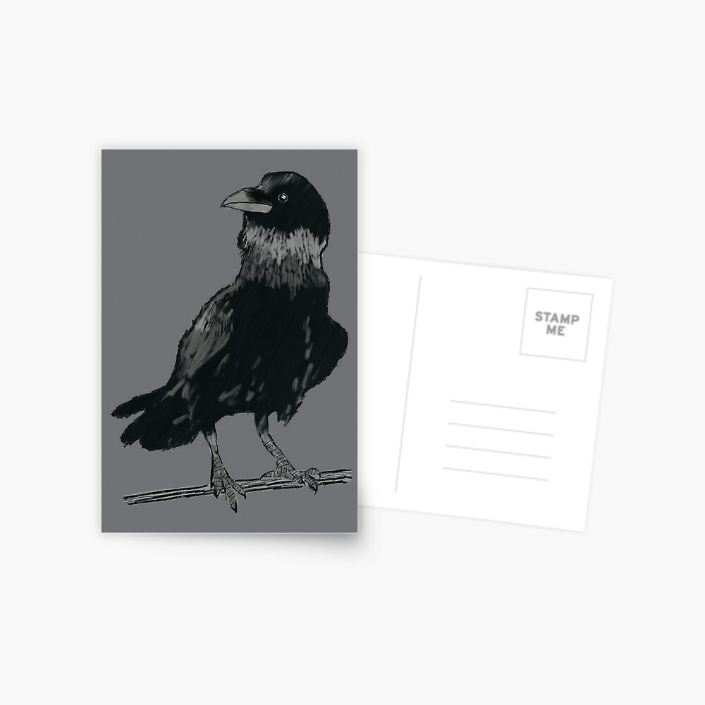 The Raven (Card) Postcard