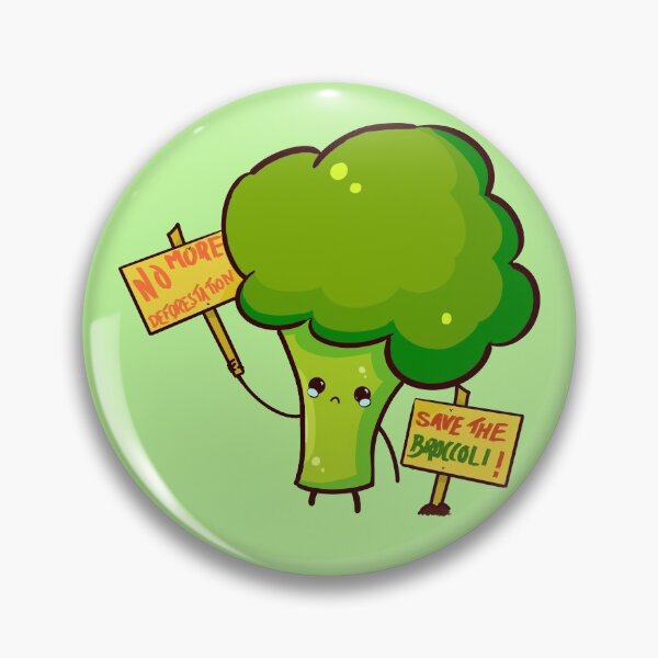 Item preview, The Green Broccoli designed and sold by AshStore.