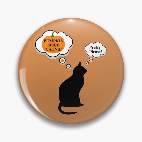 Item preview, Black Cat Pumpkin Spice Catnip - Pretty Please designed and sold by gtgbrown.