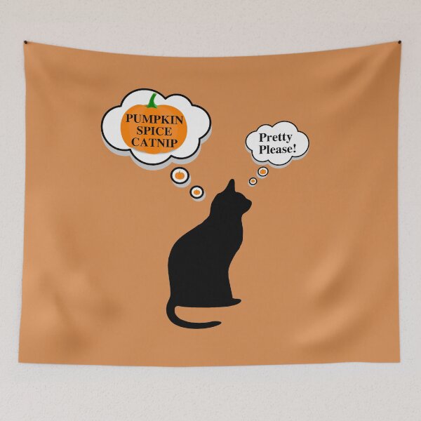 Item preview, Black Cat Pumpkin Spice Catnip - Pretty Please designed and sold by gtgbrown.