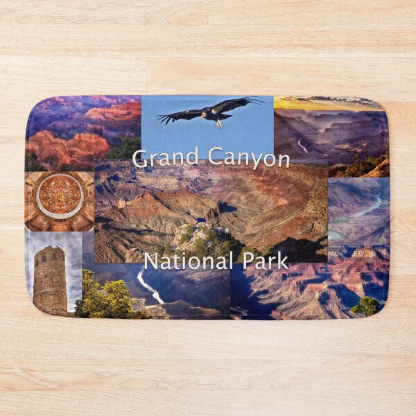 Item preview, Explore Grand Canyon National Park Collage designed and sold by Kathy Weaver.