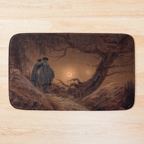 Item preview, Two men contemplating the moon - Caspar David Friedrich designed and sold by TemporaryArt.