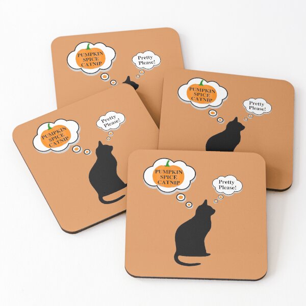 Item preview, Black Cat Pumpkin Spice Catnip - Pretty Please designed and sold by gtgbrown.