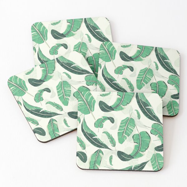 Item preview, Green tropical plants and flower pattern texture. Colorful summer design designed and sold by baligaia.