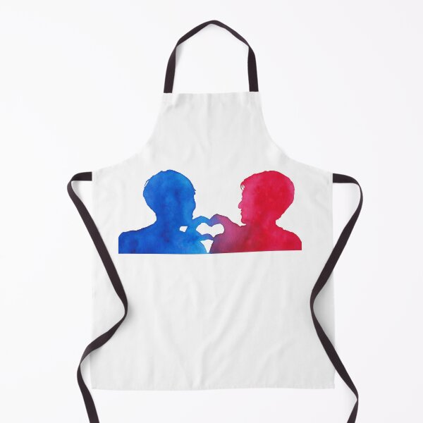 Item preview, MewGulf Heart (Rose Red and Blue) designed and sold by jeneva.