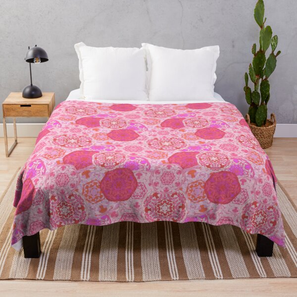 Item preview, Yoga colourful Very Pink Mandala pattern design designed and sold by Ienso.