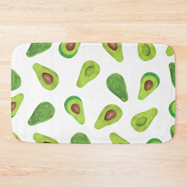 Item preview, Watercolor avocado pattern  designed and sold by GulArt.
