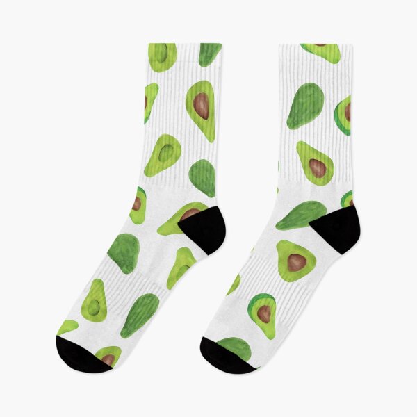 Item preview, Watercolor avocado pattern  designed and sold by GulArt.