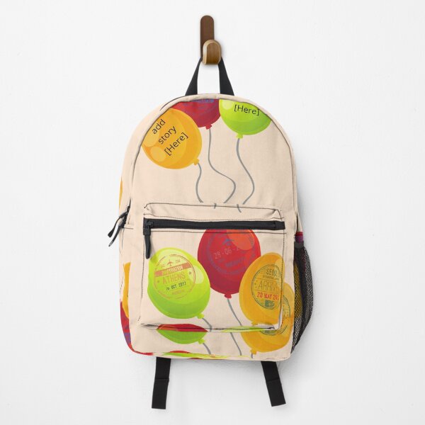Item preview, Passport stamp balloon stories designed and sold by garhoud.