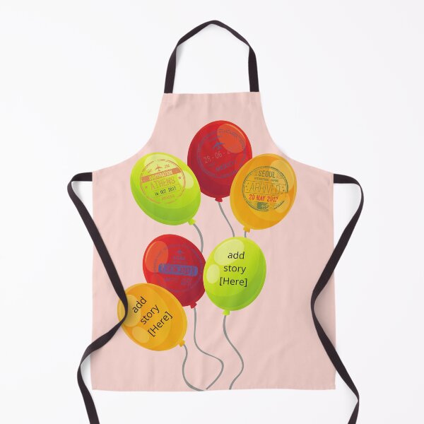 Item preview, Passport stamp balloon stories designed and sold by garhoud.