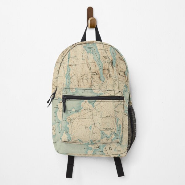 Item preview, Vintage Map of Mount Desert Island ME (1901) designed and sold by BravuraMedia.