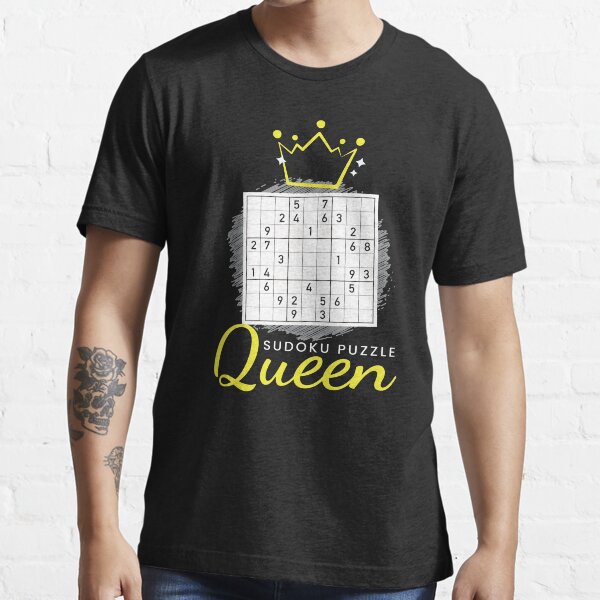 Item preview, Sudoku Puzzle Queen Puzzle Japan Nerd designed and sold by MooonTees.
