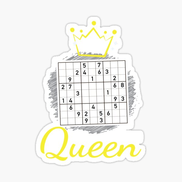 Item preview, Sudoku Puzzle Queen Puzzle Japan Nerd designed and sold by MooonTees.