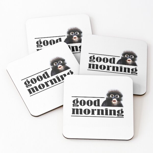 Item preview, Good morning monkey designed and sold by CallSignNacho.