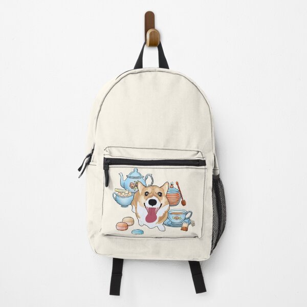 Item preview, Happy Corgi - Tea Time designed and sold by MaplewoodMerch.