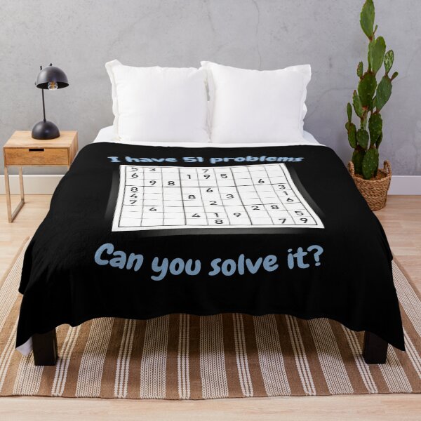 Item preview, I Have 51 Problems Sudoku Puzzle Japan designed and sold by MooonTees.