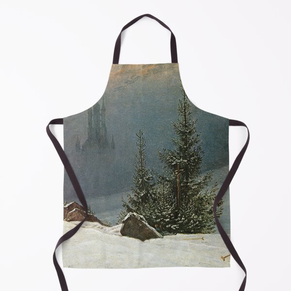 Item preview, Winter landscape with church - Caspar David Friedrich designed and sold by TemporaryArt.