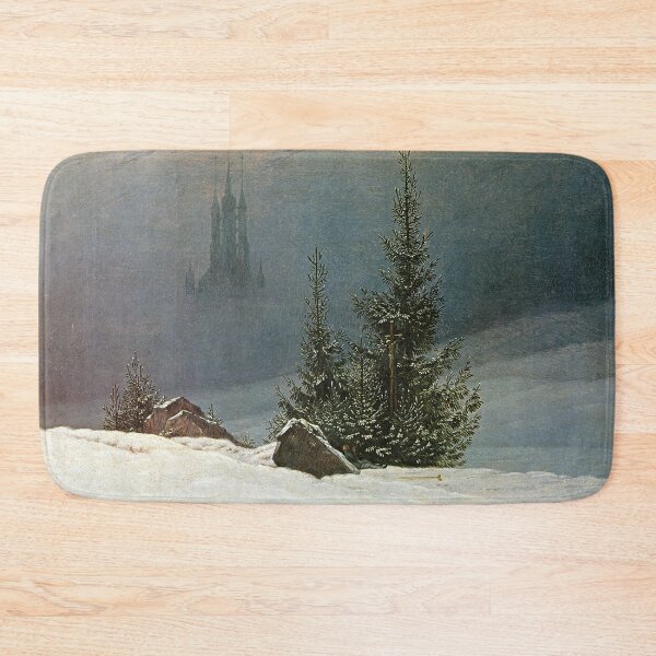 Item preview, Winter landscape with church - Caspar David Friedrich designed and sold by TemporaryArt.