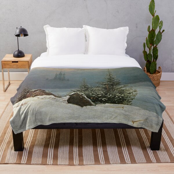 Item preview, Paisaje invernal con iglesia - Caspar David Friedrich designed and sold by TemporaryArt.
