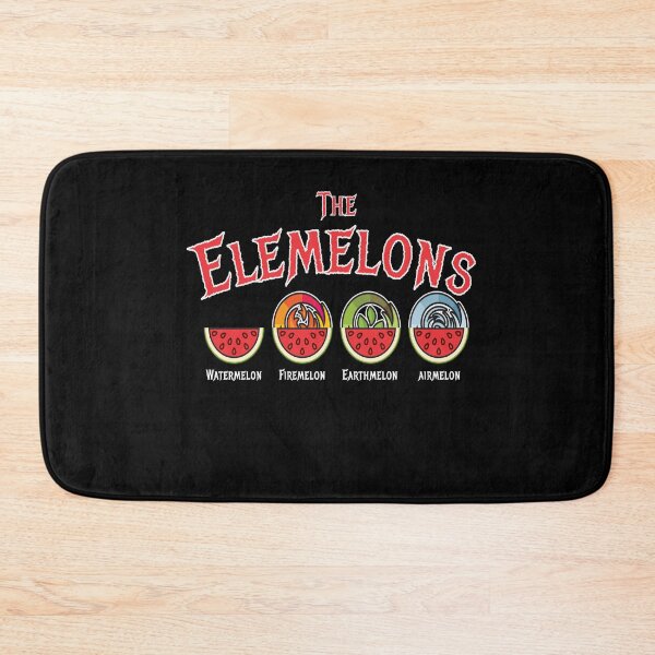 Item preview, The Elemelons Watermelon Fire Earth designed and sold by MooonTees.