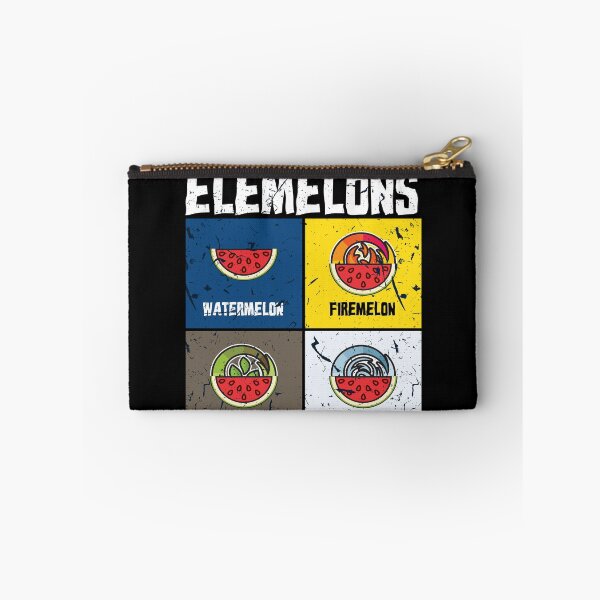 Item preview, The Elemelons Watermelon Fire Earth designed and sold by MooonTees.