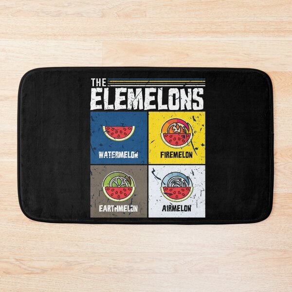 Item preview, The Elemelons Watermelon Fire Earth designed and sold by MooonTees.