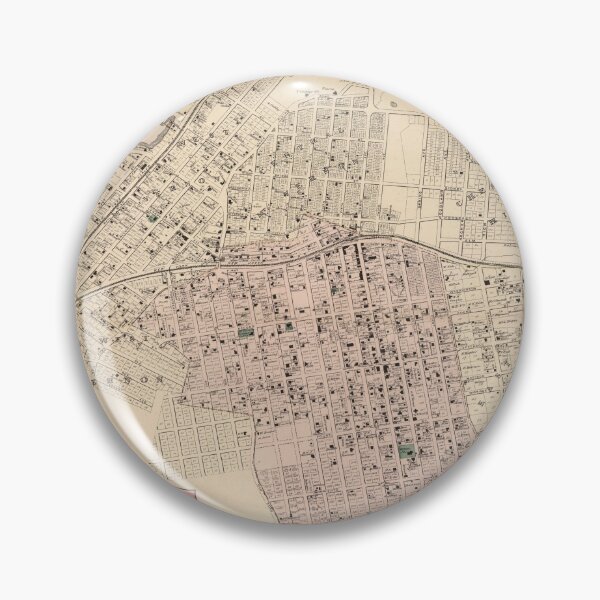Item preview, Vintage Map of Mount Vernon NY (1872) designed and sold by BravuraMedia.