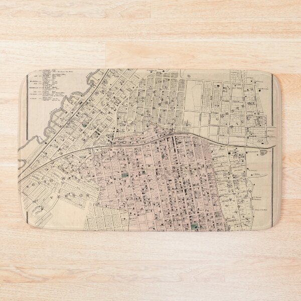 Item preview, Vintage Map of Mount Vernon NY (1872) designed and sold by BravuraMedia.
