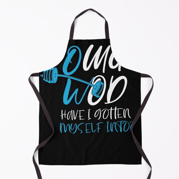 Item preview, WOD CF Functional Fitness Weight Lifter Gym Funny T-shirt Men Women Unisex Gift Healthy designed and sold by Talia Jones.