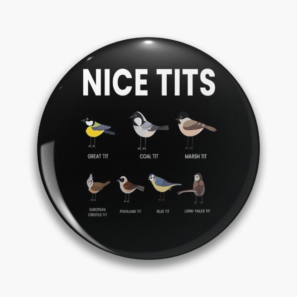 Item preview, Nice Tits Bird Birds Watching Tit Nature designed and sold by MooonTees.