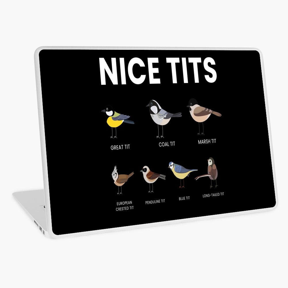 Nice Tits Bird Birds Watching Tit Nature Art Board Print by mooon85