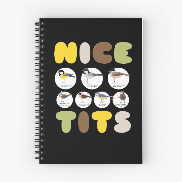 Item preview, Nice Tits Bird Birds Watching Tit Nature designed and sold by MooonTees.