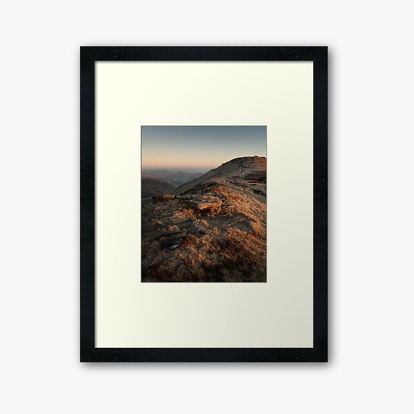 Winter Afternoon on Kinder Framed Art Print