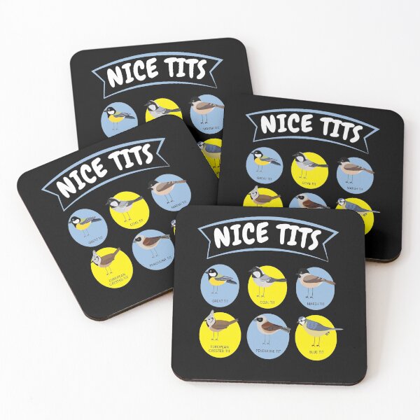 Item preview, Nice Tits Bird Birds Watching Tit Nature designed and sold by MooonTees.