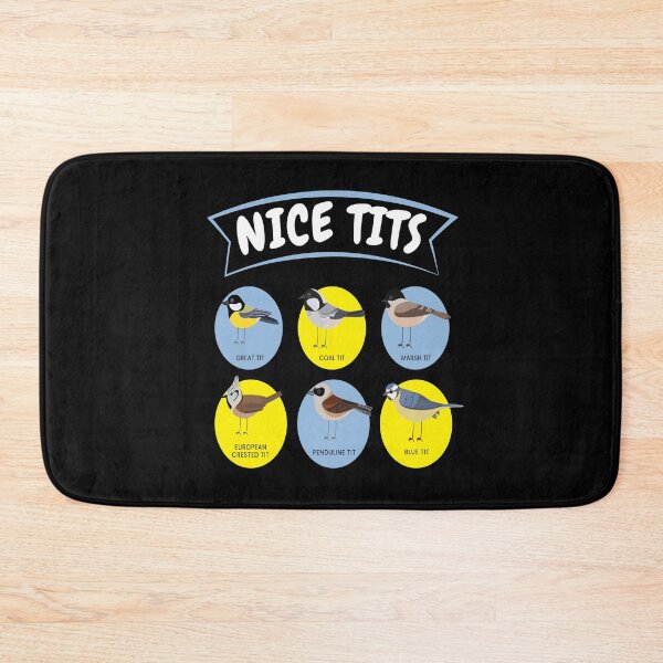 Item preview, Nice Tits Bird Birds Watching Tit Nature designed and sold by MooonTees.