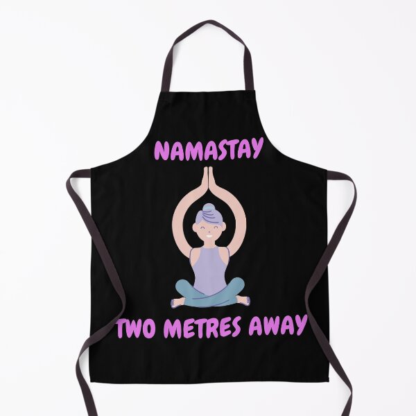Item preview, Namastay Two Metres Away Yoga designed and sold by eutonyclothing.