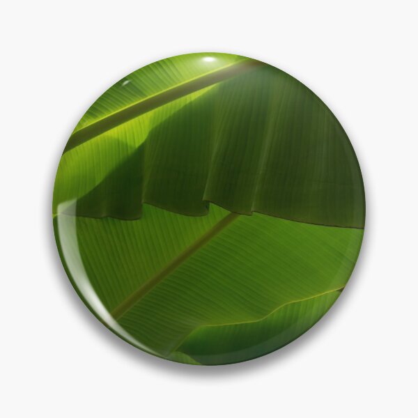 Item preview, Biophilic Green Tropics - Huge Banana Leaves - a Horizontal View designed and sold by Georgia Mizuleva.