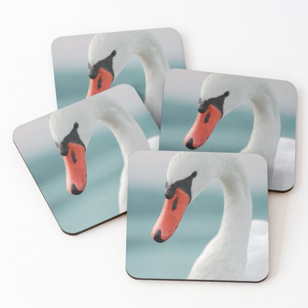 Item preview, white swan bird designed and sold by Nikoleta Vukovic.