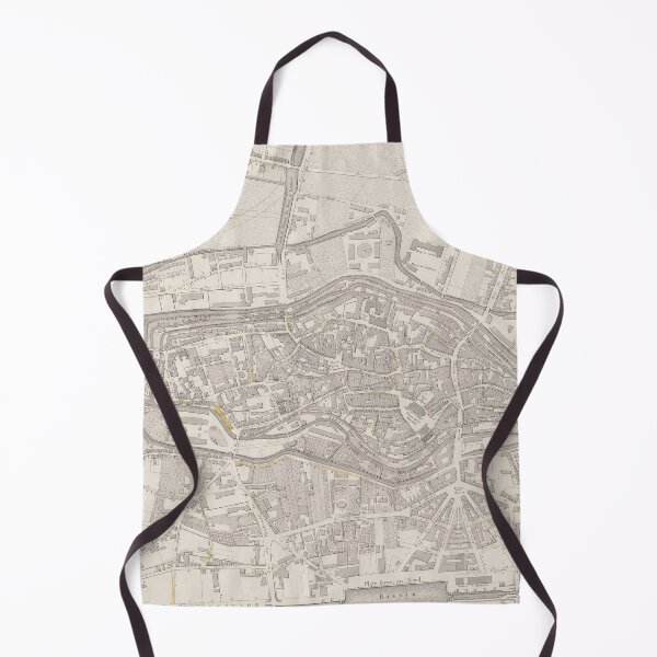 Item preview, Vintage Map of Mulhouse France (1844) designed and sold by BravuraMedia.