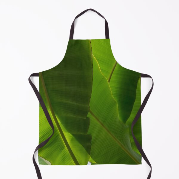 Item preview, Biophilic Green Tropics - Huge Banana Leaves - a Vertical View designed and sold by Georgia Mizuleva.