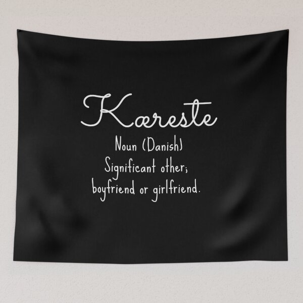 Item preview, Kaereste Danish Wording designed and sold by Beyond Words.